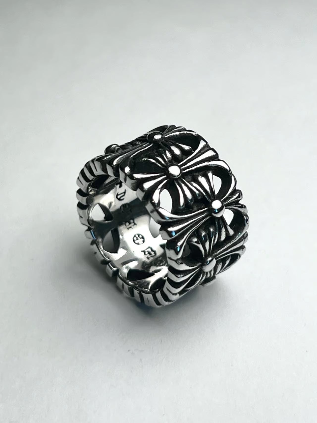 Bold Chrome Ring